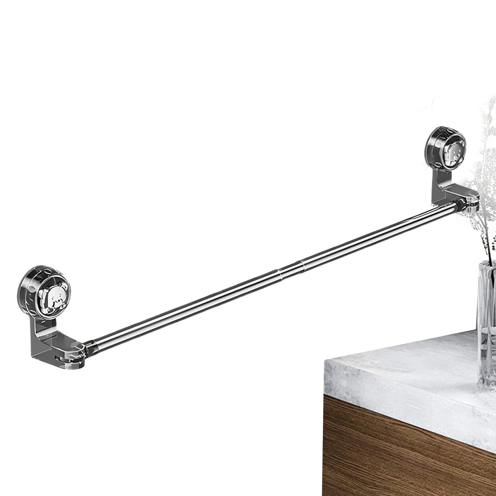 LMYSXAOZ Bathroom Towel Rack | Bar Wall - Removable Suction Cup Organizer Holder for Towels Dresses Apartment Hotel Clothes