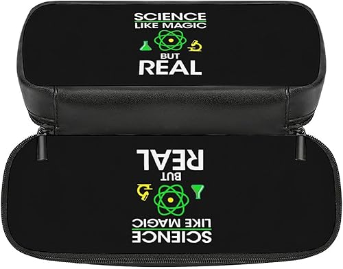Miniatura 3 de Science Like Magic But Real Pencil Case Multi- Slot Pencil Pouch Portable Pen Bag with Zip Stationary Storage Box
