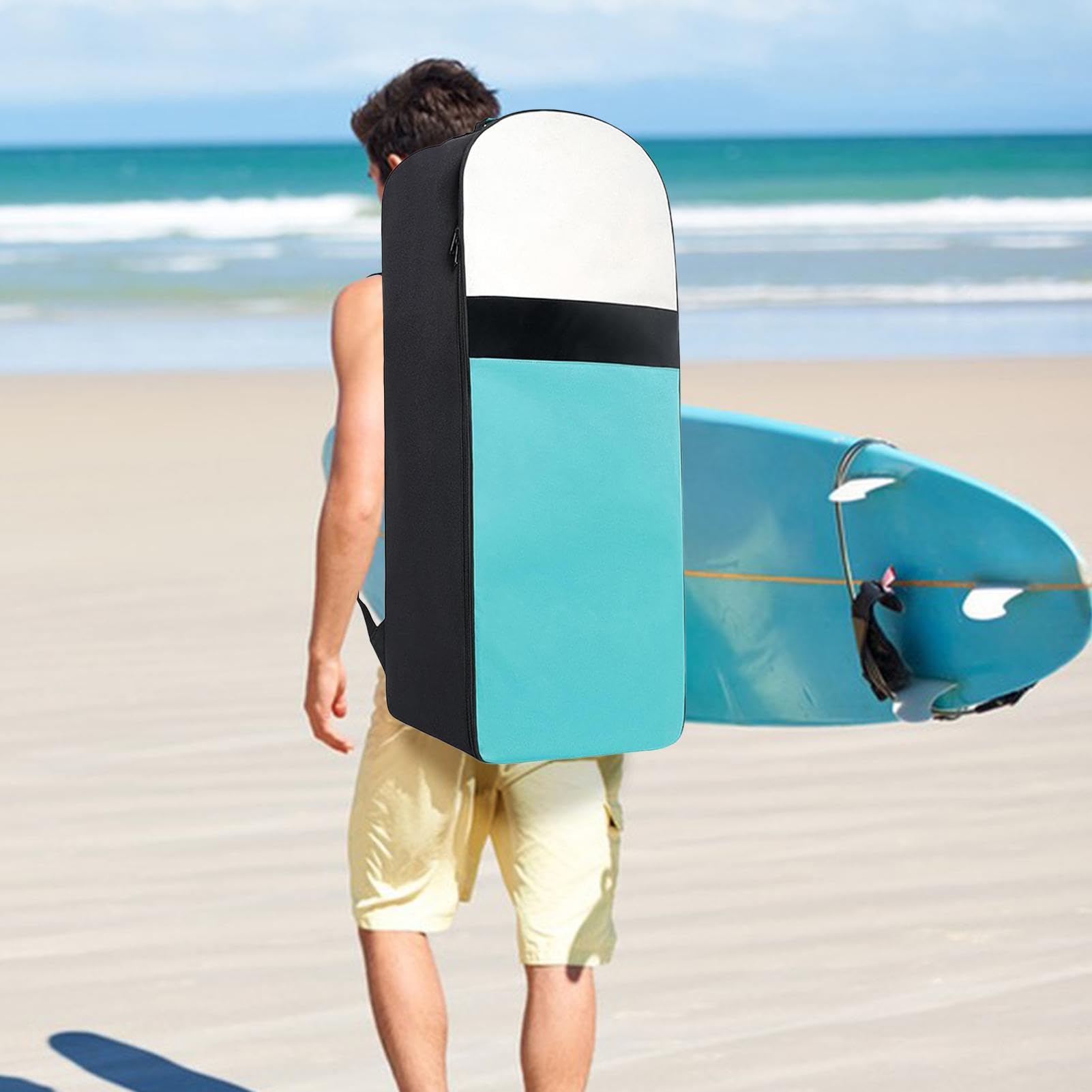 Zaino per paddleboard, zaino per tavola da paddle, zaino per stand up paddleboard, zaino per tavola da surf, custodia per il trasporto di paddleboard, borsa per paddle board, borsa protettiva per