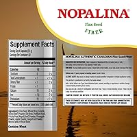 Vista 8 de Nopalina Flax Seed Plus Capsules 240 Capsules