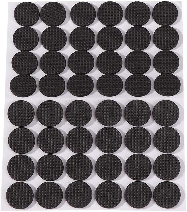 48pcs Protective Furniture Rubber Pads, Non Slip Furniture Pads Set