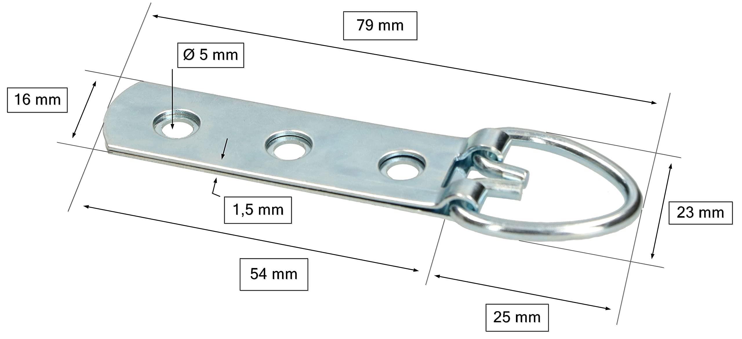KOTARBAU® 50er Set Bilderrahmen Aufhänger für zum Aufhängen von Schweren Bildern Spiegeln