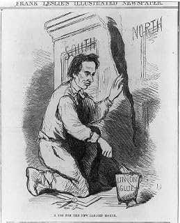 HistoricalFindings Photo: A Job for The New Cabinet Maker,President Lincoln,1861