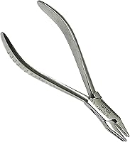 Vista 6 de Alicates de ortodoncia de ortodoncia alemana de alta calidad de 3 puntas Alicates de doblado de alambre dental Priple Beak Lab