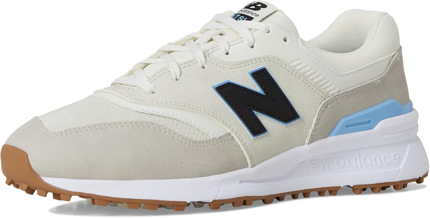 New Balance Men's 997 Spikeless, Cement, 9 Medium