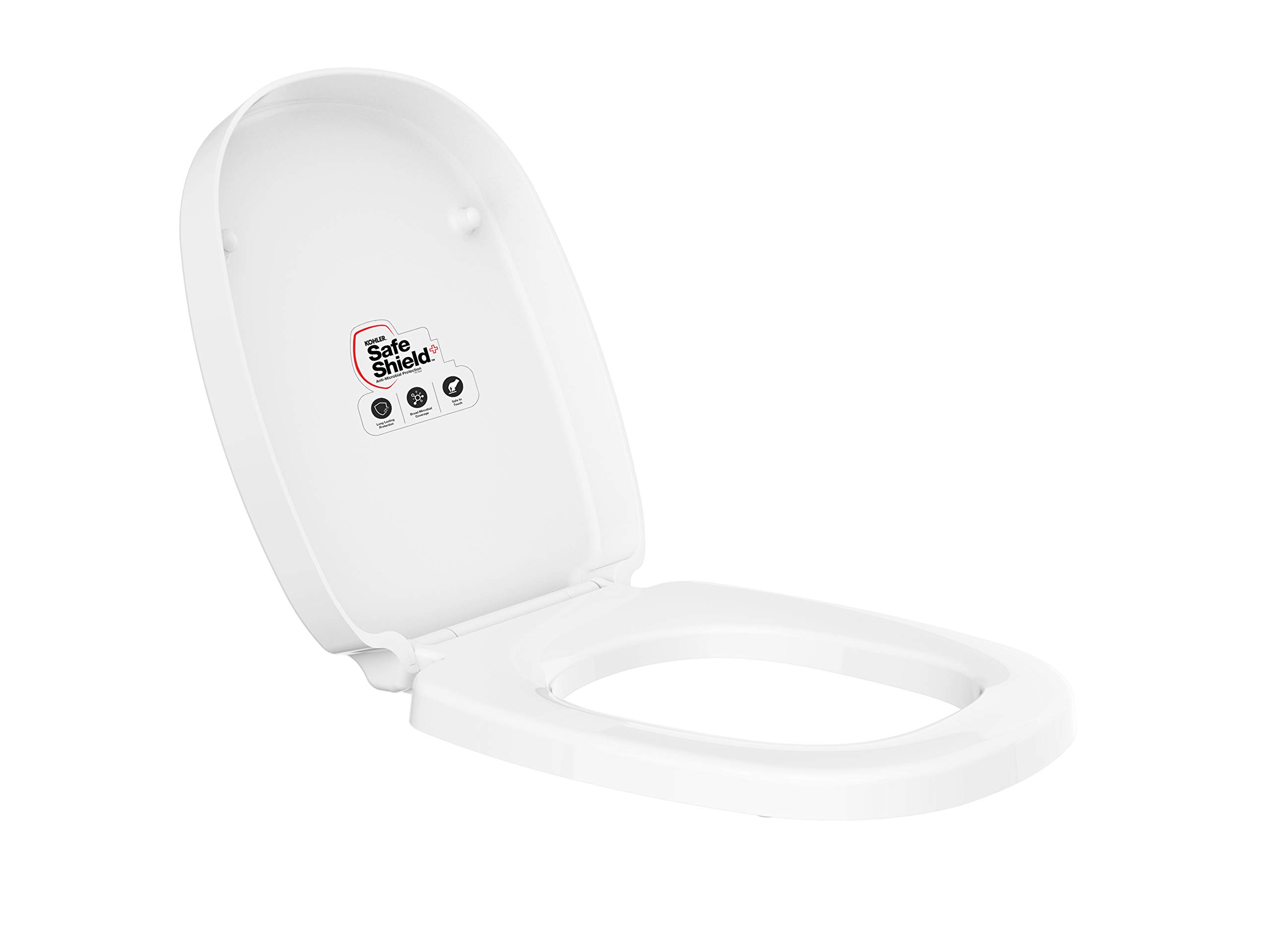 KOHLER Freelance (Square) Antimicrobial, Quiet Close UF toilet Seat Cover (White) (B08RDBPD3X) Amazon Price History, Amazon Price Tracker