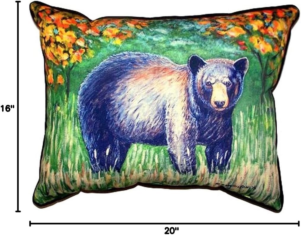 Betsy Drake HJ536 Throw Pillow, 16 inches x 20 inches, Multi