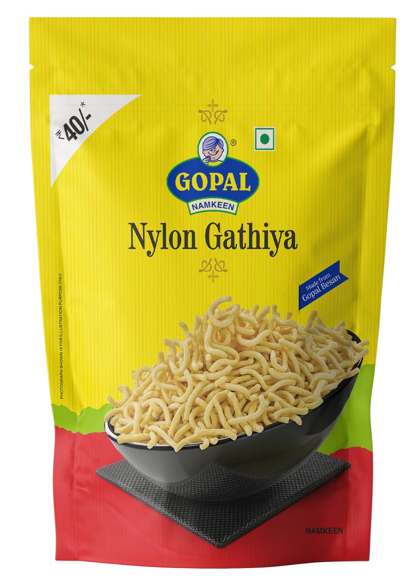 Gopal Namkeen Nylon Gathiya 720 g (180 g X 4 Pack) (B0CPC5MXGS) Amazon Price History, Amazon Price Tracker