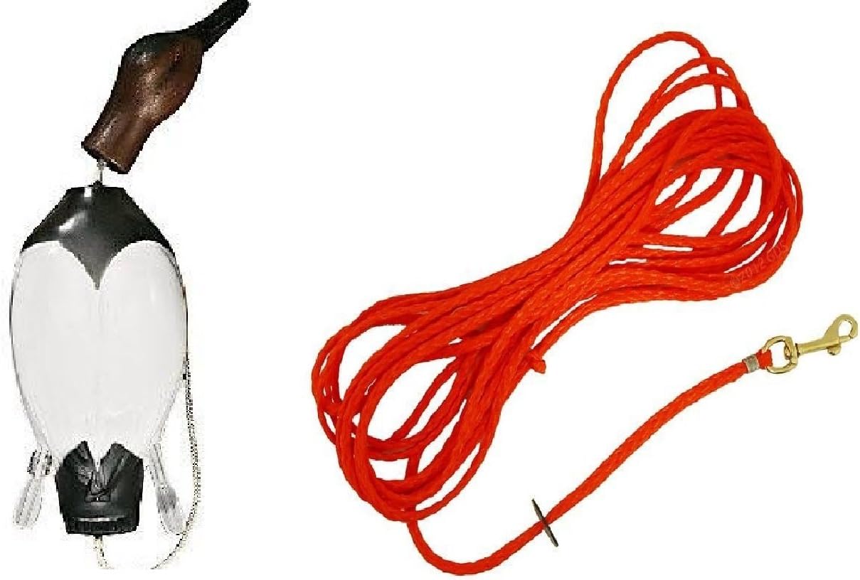 Dokken Canvasback Duck Dog Training Dummy and Puppy Check 30 2-in-1 Leash D900/PCX200