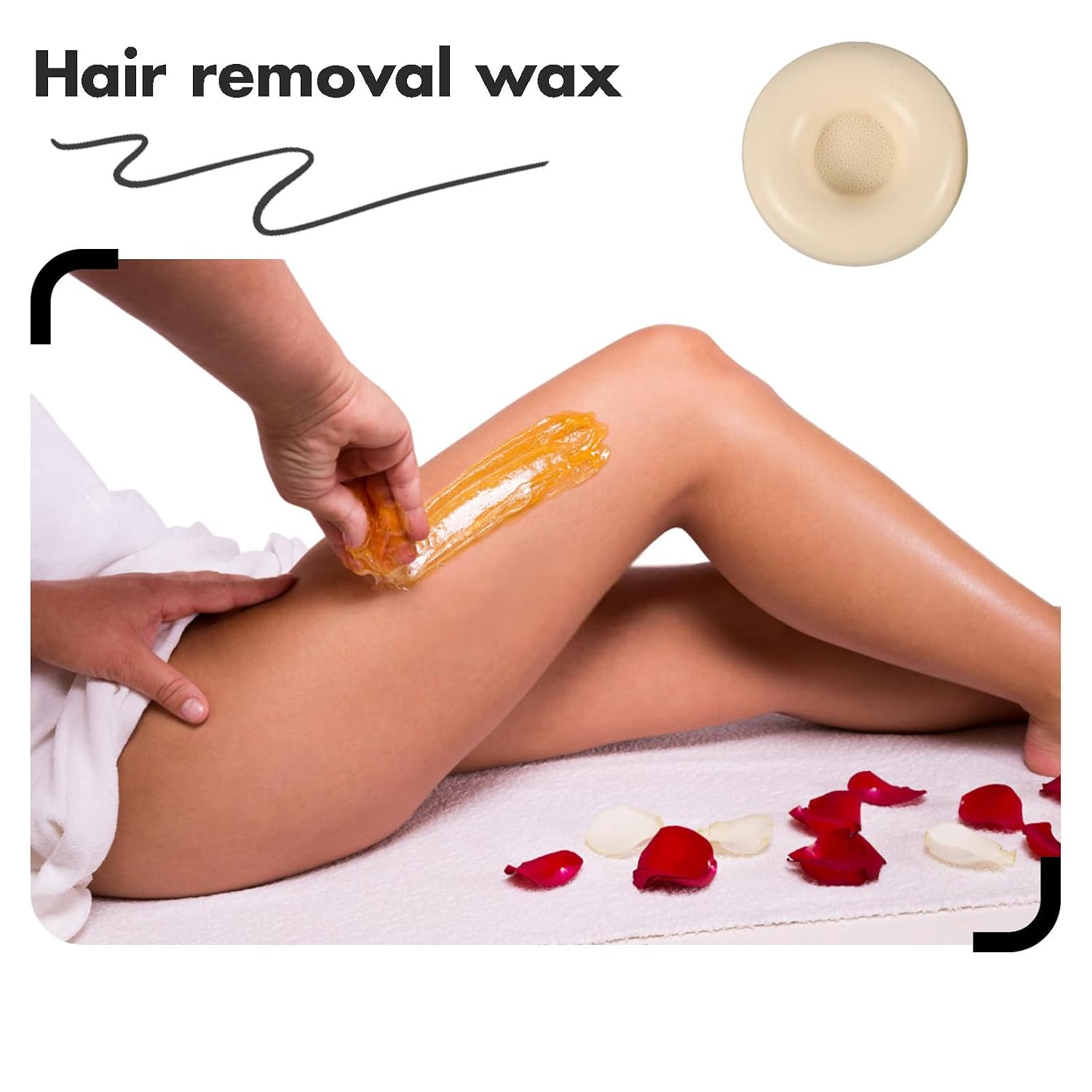 10pcs 10pcs Beeswax Hard Wax Blocks for Waxing Underarm and Legs