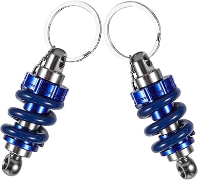 Amazon.com: VICASKY 2pcs Shock Absorber Key Ring Bag Hanging Decor