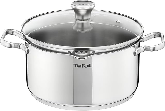 Tefal A70546 Duetto Cooking Pot Diameter 24 cm Suitable for Induction Cookers