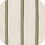 Shadow Stripe Green on Linen