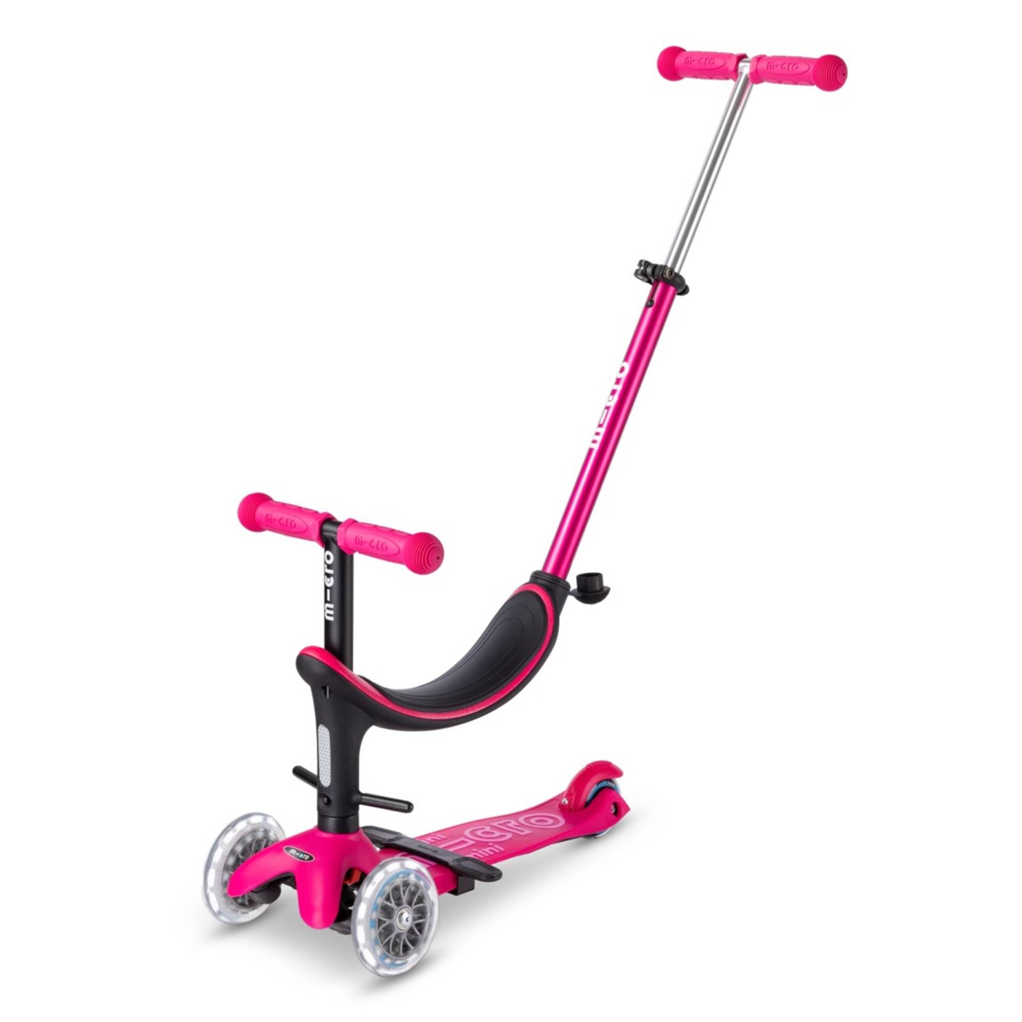 Micro® | Mini2Grow Deluxe LED | El Original Desde 1999 | Patinete Evolutivo con Asiento Mini 4en1 para niños Desde 1 año| Ruedas LED mas Brillantes | Transición sin Herramientas | 1-6 Años — view 11