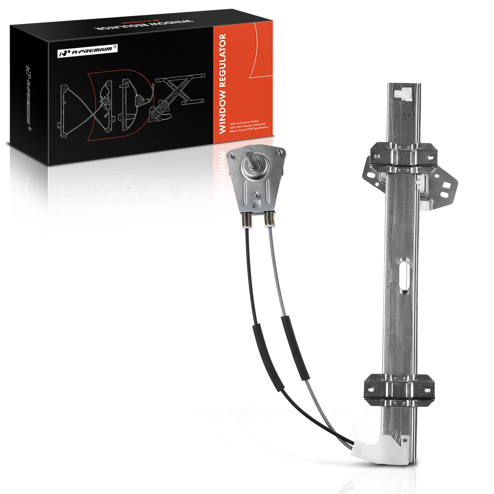 USアコードワゴン（94〜97年）フロントウィンドーレギュレーター左右 未使用品 Amazon.com: A-Premium Manual Window Regulator Front Driver Side