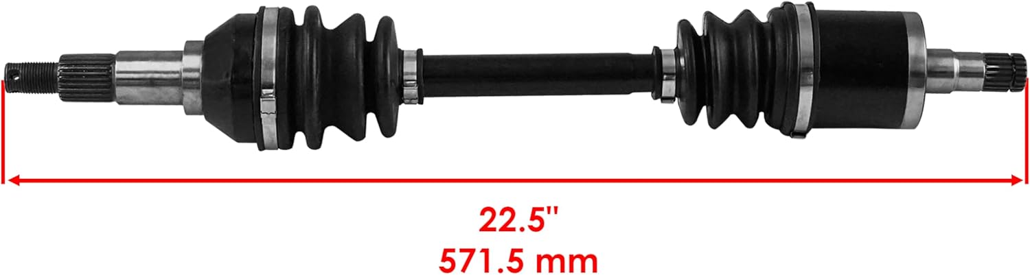 Caltric Front Left & Right CV Axle Compatible with Can-Am Outlander 1000R / Outlander Max 1000R 2019-2024 / Renegade 570 850 2019-2022 / Renegade 1000R 2019-2025 / Renegade 650 2023-2025