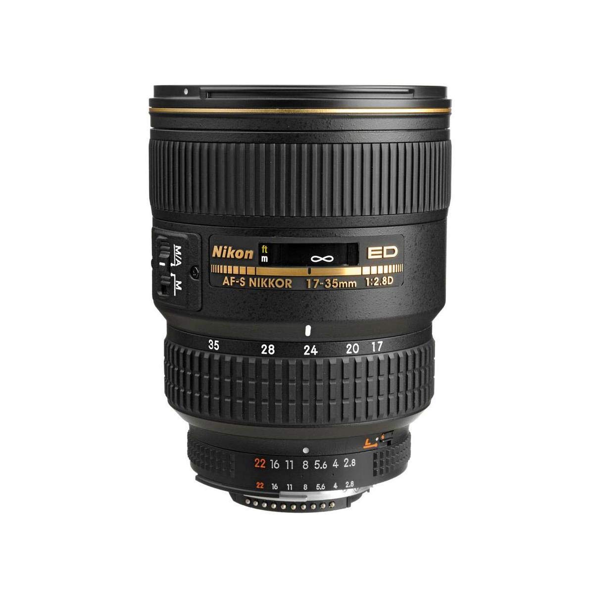 Nikon AF-S FX NIKKOR 17-35mm f/2.8D IF-ED Zoom Lens with Auto