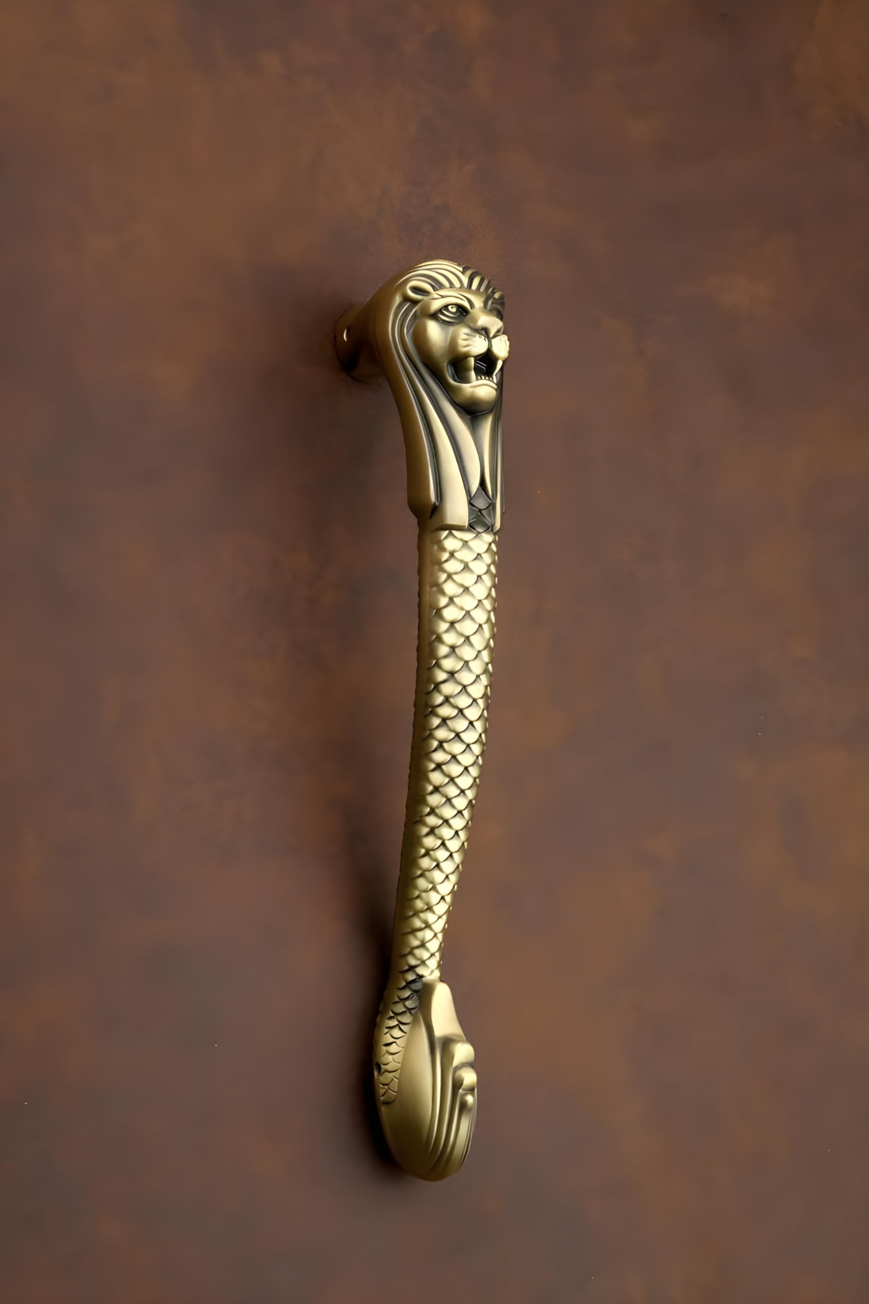 Growfynd Aluminum Door Handles for Main Door Pull Handle Main Glass & Wooden Door Handle Pull & Push Handle Door Accessories Handle Home Décor Door Hardware Antique Brass (Pack of 1, Lion) (B0D7TLR7PC) Amazon Price History, Amazon Price Tracker