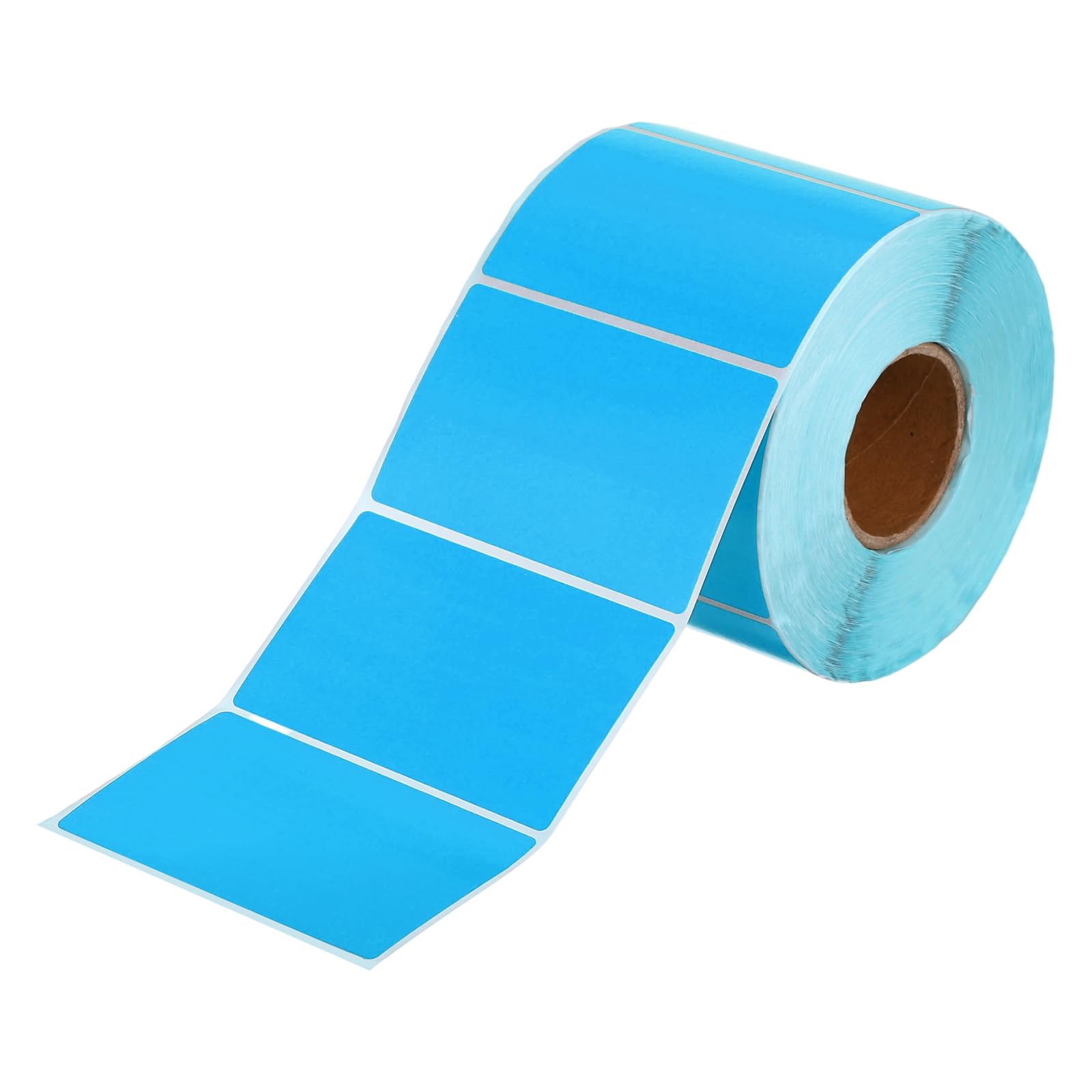 PATIKIL Thermal Labels, (5 x 8 CM, Blue) (1000 Pcs), Color Direct Thermal Printer Sticker Self-Adhesive Barcode Label Paper, Suit for - Shipping Address/Mailing Name
