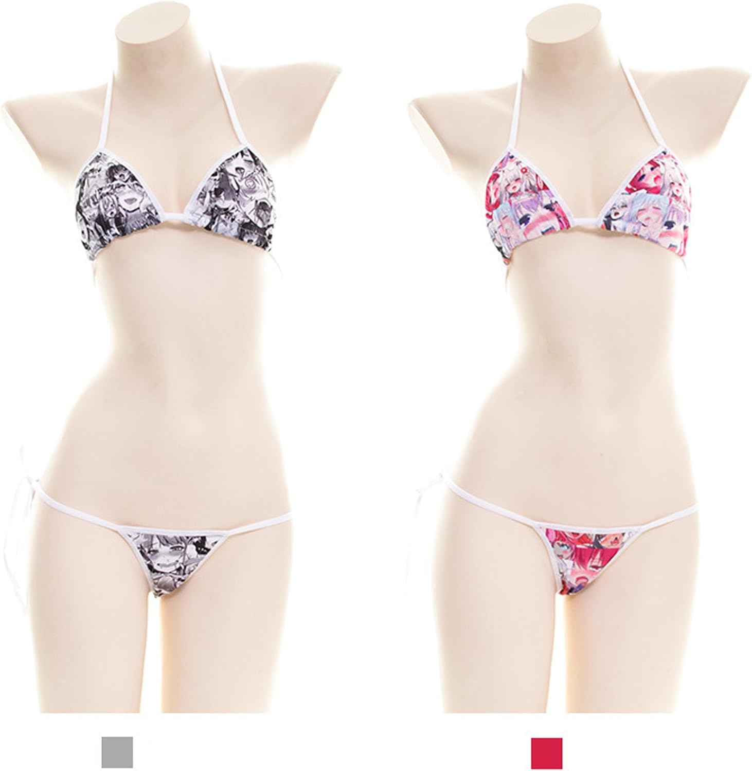 SINGUYUN Womens Micro Bikini Kawaiii Anime Cosplay Lingerie set image 3