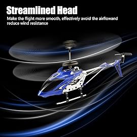 Cheerwing S107/S107G Phantom 3CH 3.5 Channel Mini RC Helicopter with Gyro Blue