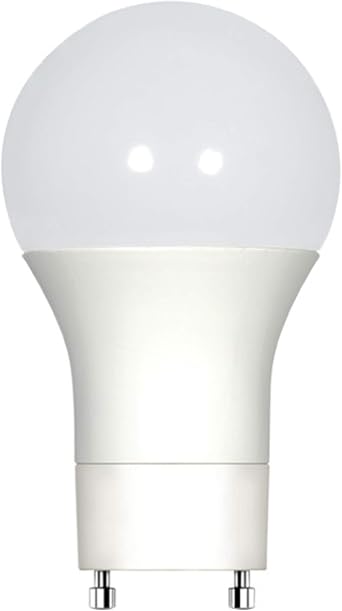 LED Light Bulbs - 9 Watt 60 Watt Equivalent - Daylight White - GU24 Twist and Lock Base - A19 Shape - 1 Pack - GoodBulb