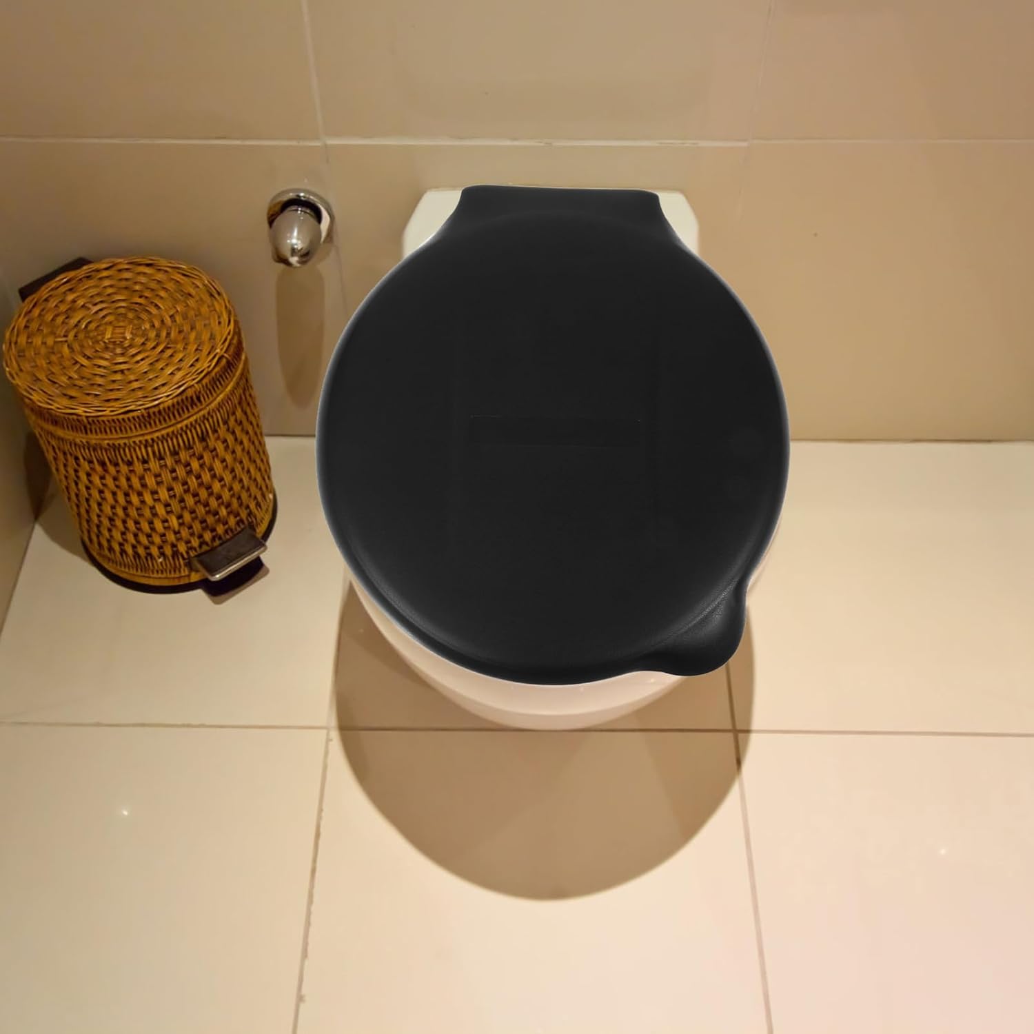 Alipis Portable Camping Toilet Seat Adult Bucket Seat Outdoor Portable Toilet Lid for Camping Camper Outdoor for