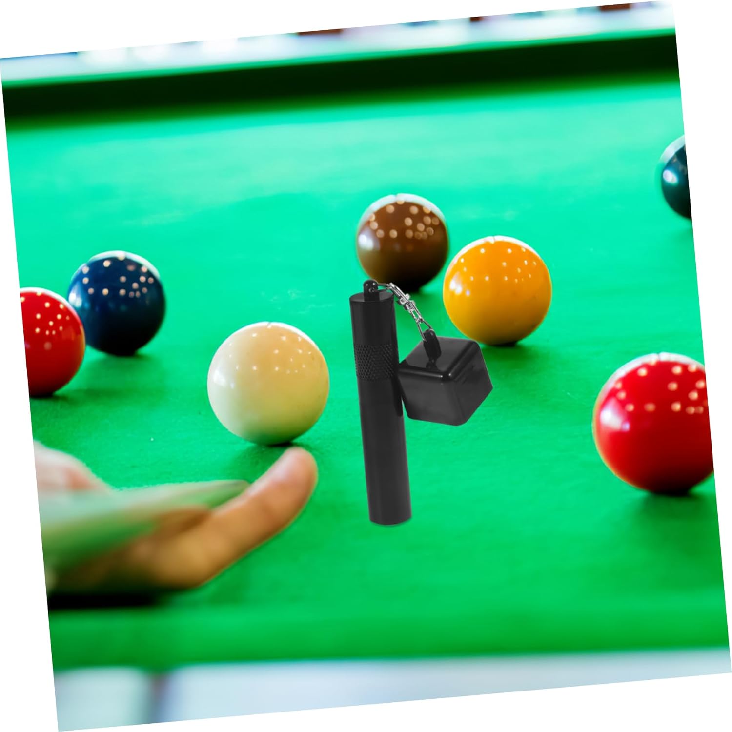 BESPORTBLE Billiard Needle Holder Pool Accessories Holder Aluminum TPU Chalk Holder Billiard Chalk Holder