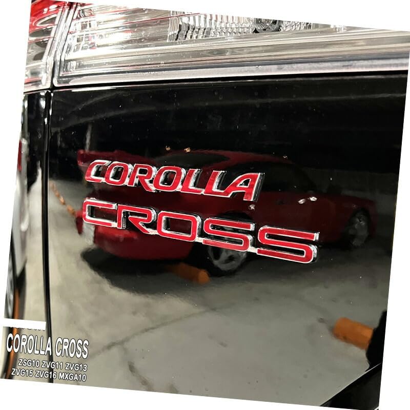 【松印】車種専用 エンブレムフィルム (リア車名) カローラクロス ZSG10 ZVG11 ZVG13 ZVG15 ZVG16 MX