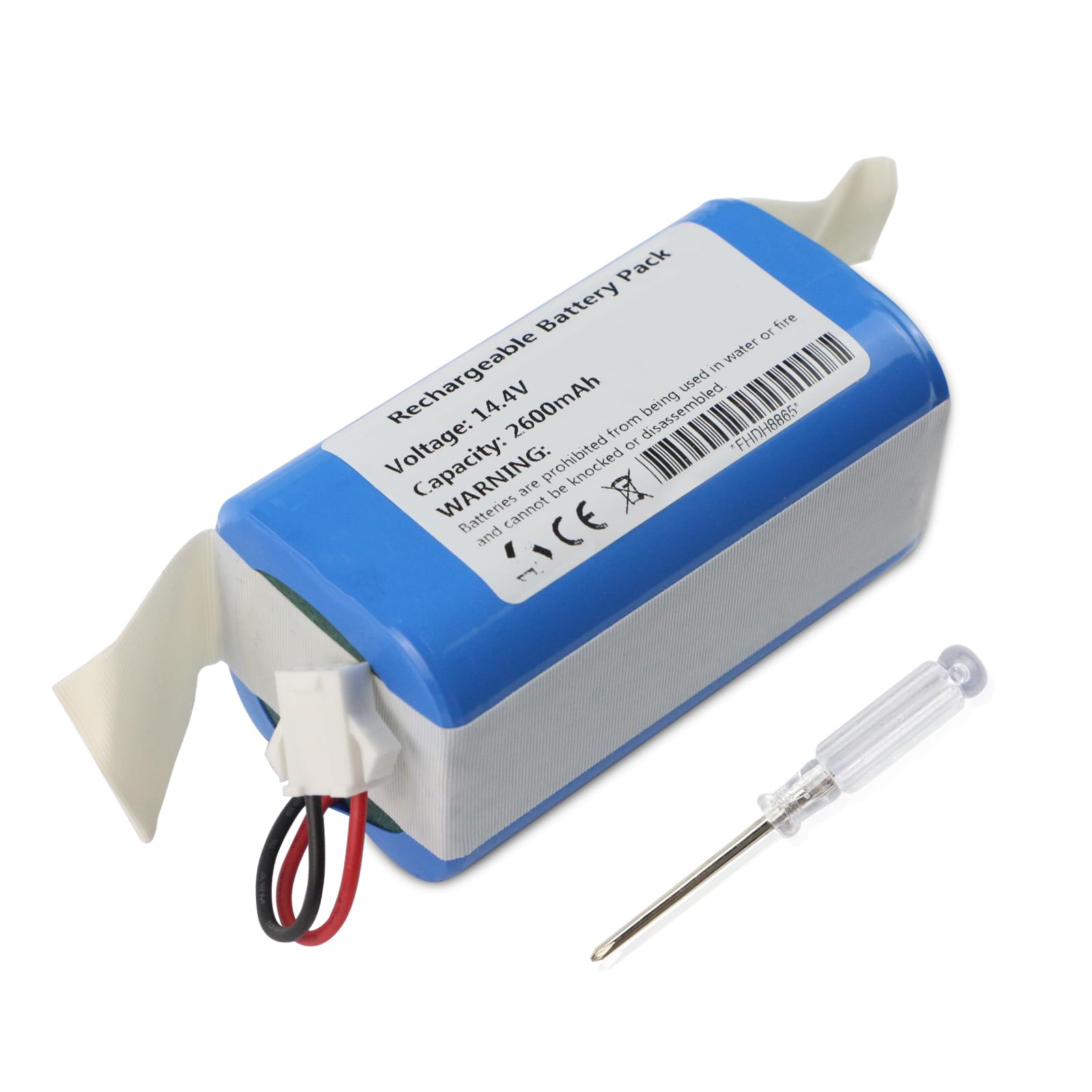 ANTIEE Batterie 2800mAh 14.4V Pour Ultenic D5S D5s Aspirateur Sans Fil - Remplacement Longue Durée