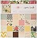 Crate Paper Maggie Holmes Open Book Patterned Paper Pad, 12 by 12-Inch