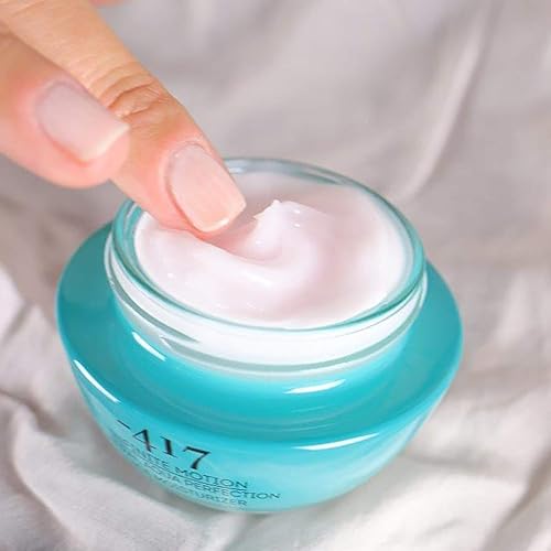 Miniatura 5 de -417 Dead Sea Cosmetics Mineral Aqua Face Moisturizer - Potente crema hidratante hidratante nutritiva - con aceite de semilla de jojoba, manteca de