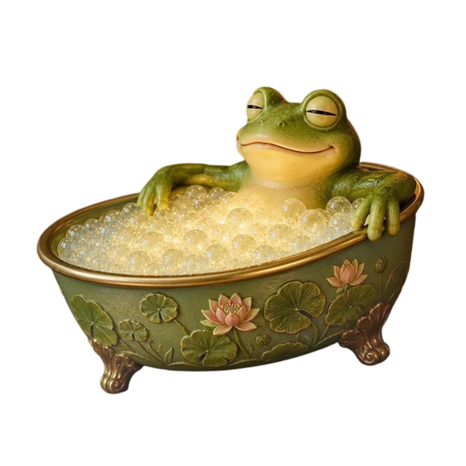 Shntig Bathtub Lamp Decor Lamp, Warm Animal Display Light for Bathroom Counter, Shelf Accent, and Tabletop Decor Use Cartoon Animal Bathtub Night Light
