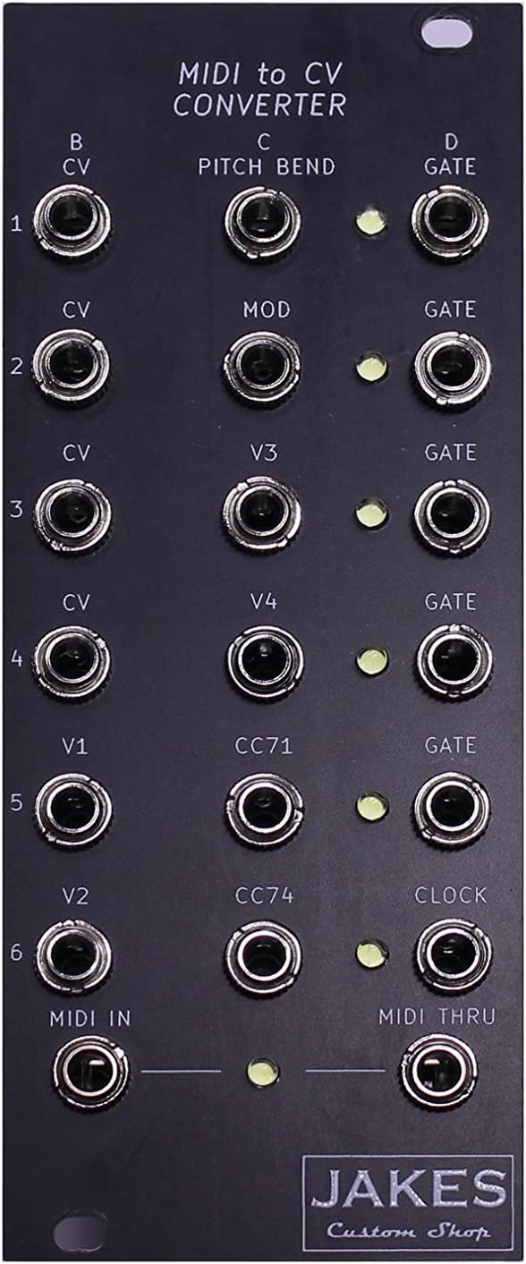 JCS MIDI to CV Eurorack Module