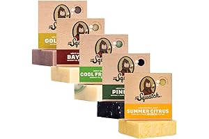 Dr. Squatch Men's 5-Bar Variety Pack Soap - Mr. Sasquatch Approved