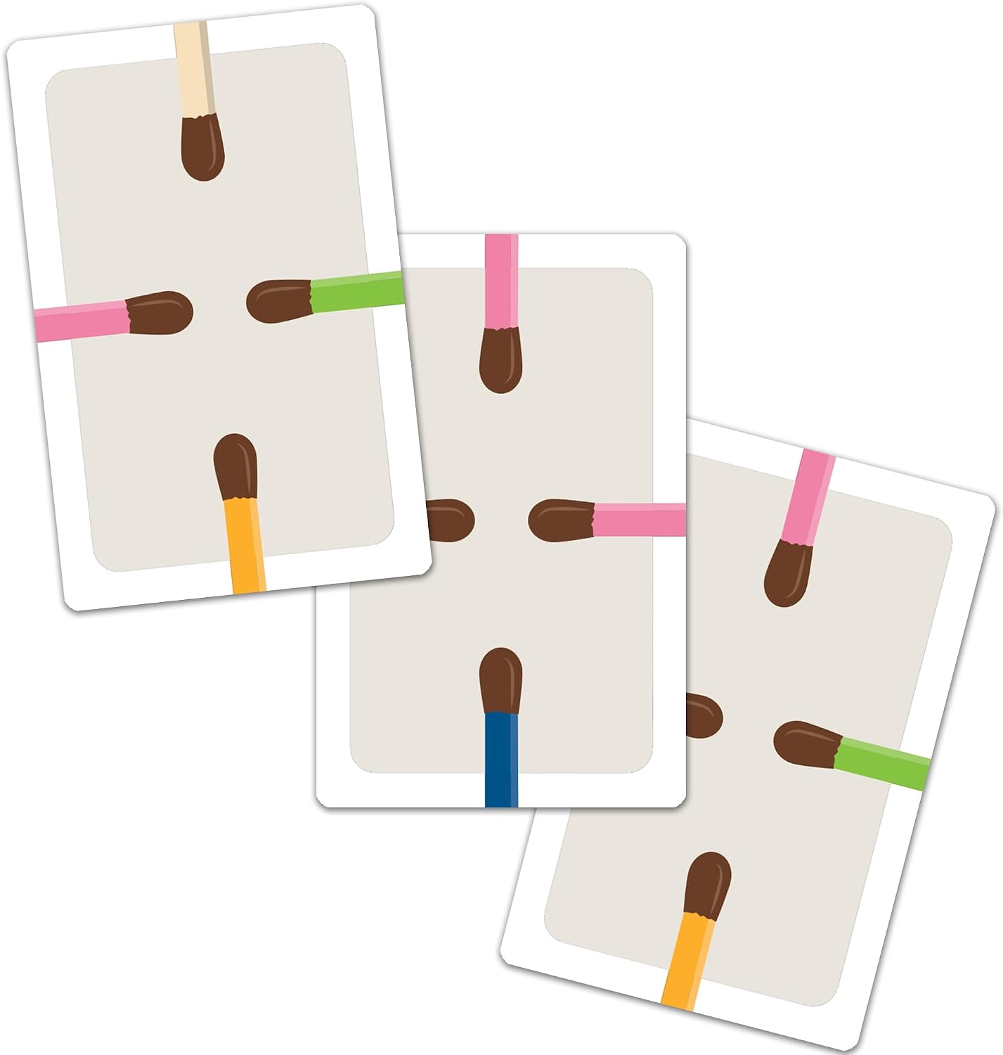 Helvetiq COLORFOX Card Game - Strategic Domino Fun for All Ages! Family Game for Kids & Adults, Ages 6+, 2-4 Players, 20 Minute Playtime, Made