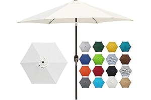 Blissun 7.5 ft Patio Umbrella: Your Sun-Blocking Paradise