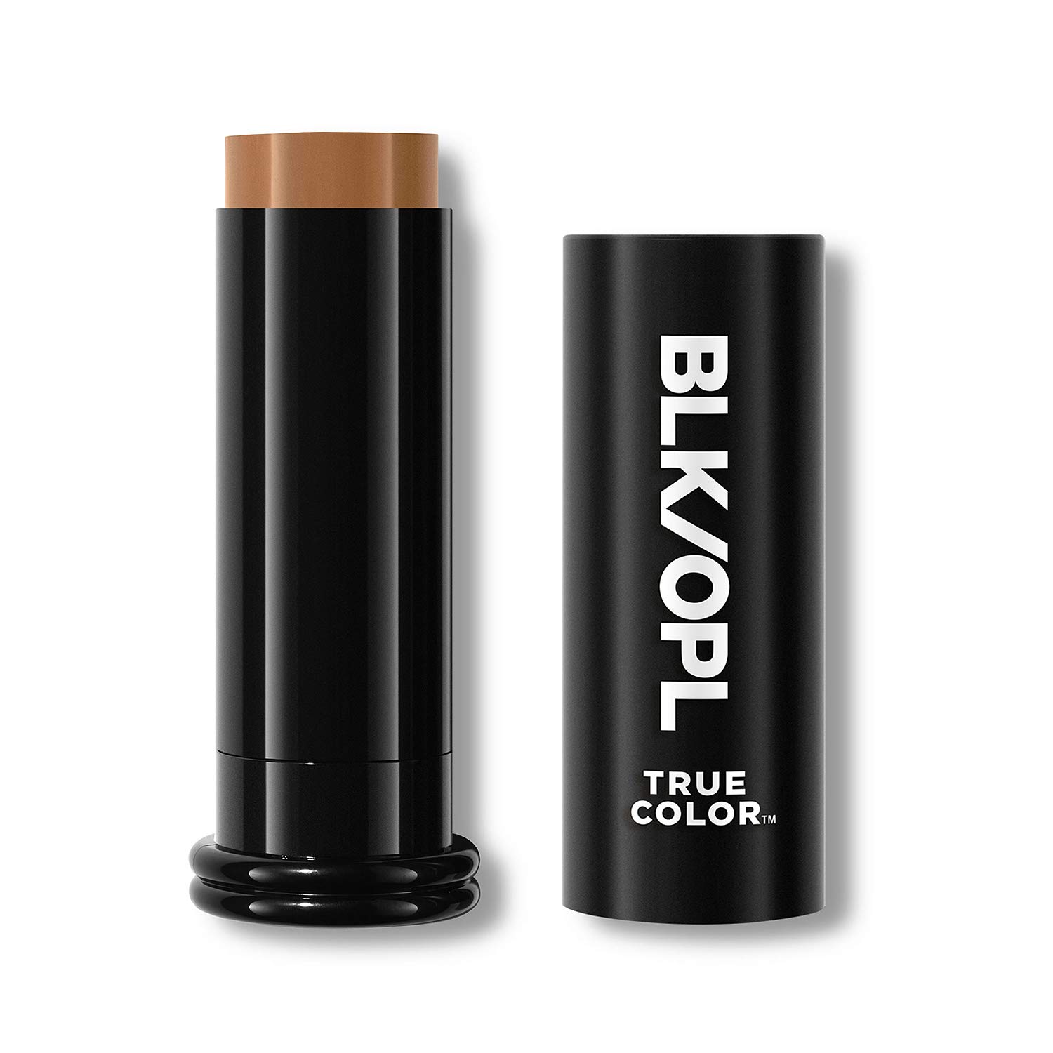 BLK/OPL TRUE COLOR Skin Perfecting Stick Foundation SPF 15, Rich Caramel — hypoallergenic, cruelty-free