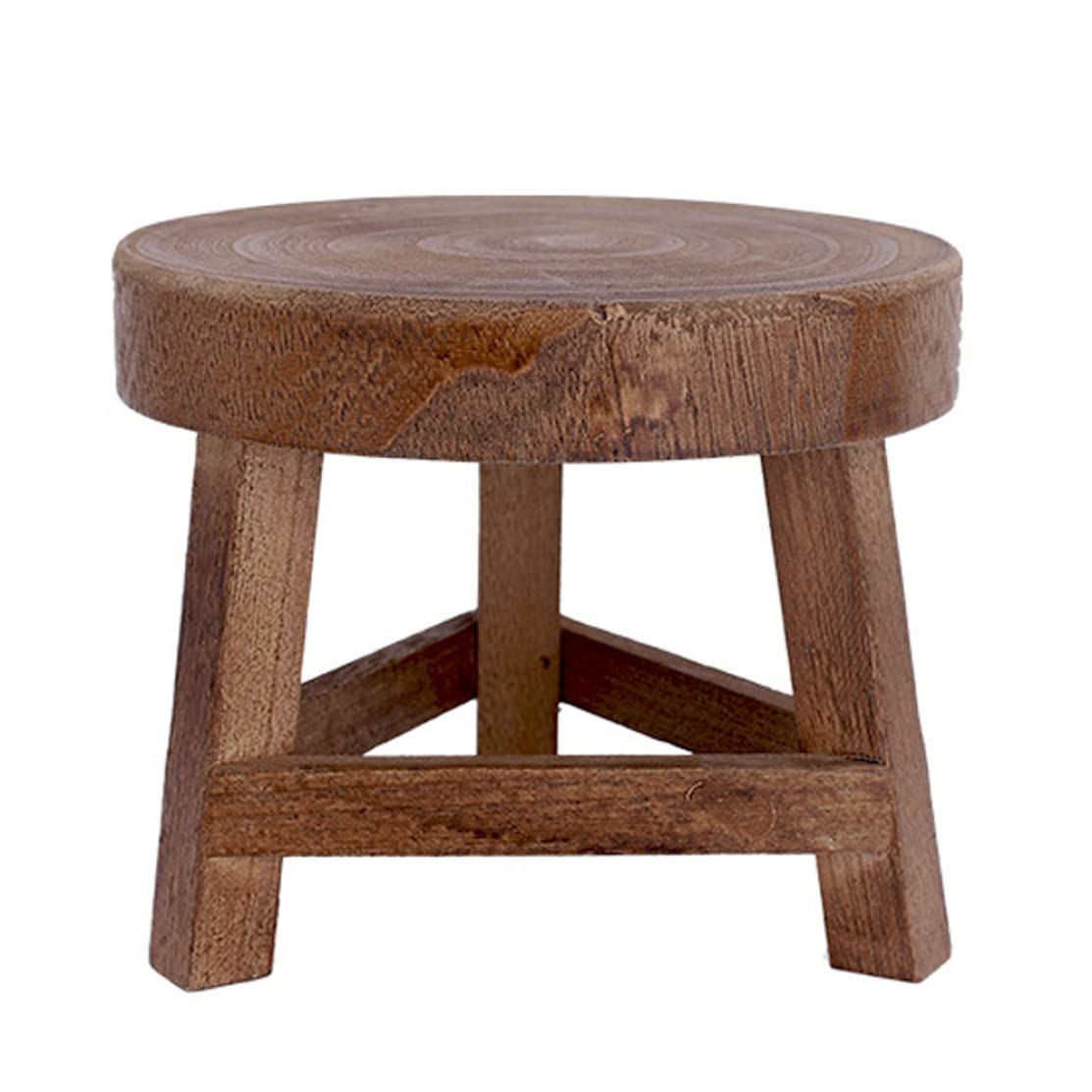 Porte-fleurs et support pour plantes en bois : mini socle de pot intérieur
