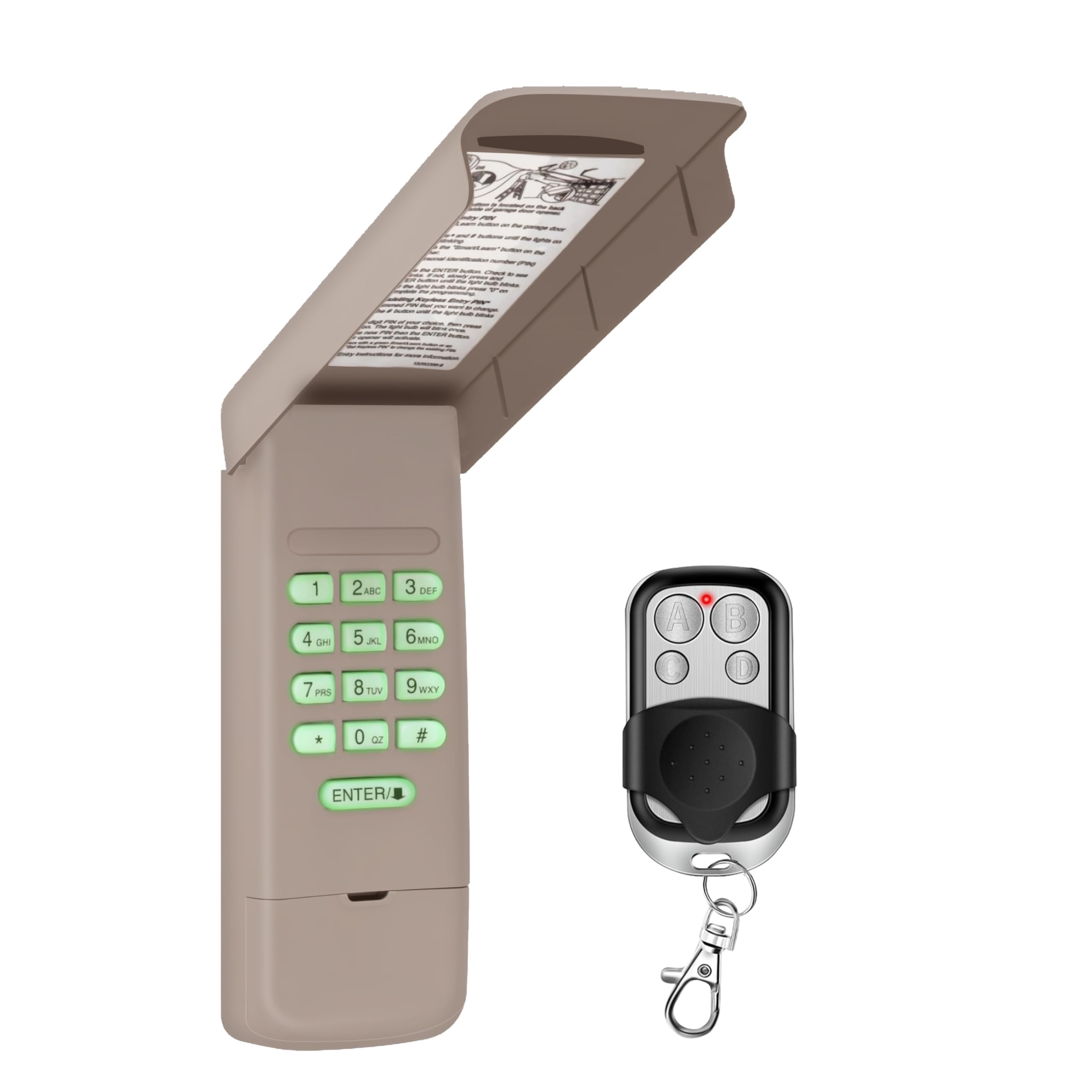 878Max 893Max Universal LiftMaster Chamberlain Craftsman Garage Door Opener Keypad & Remote【12 Year Warranty】