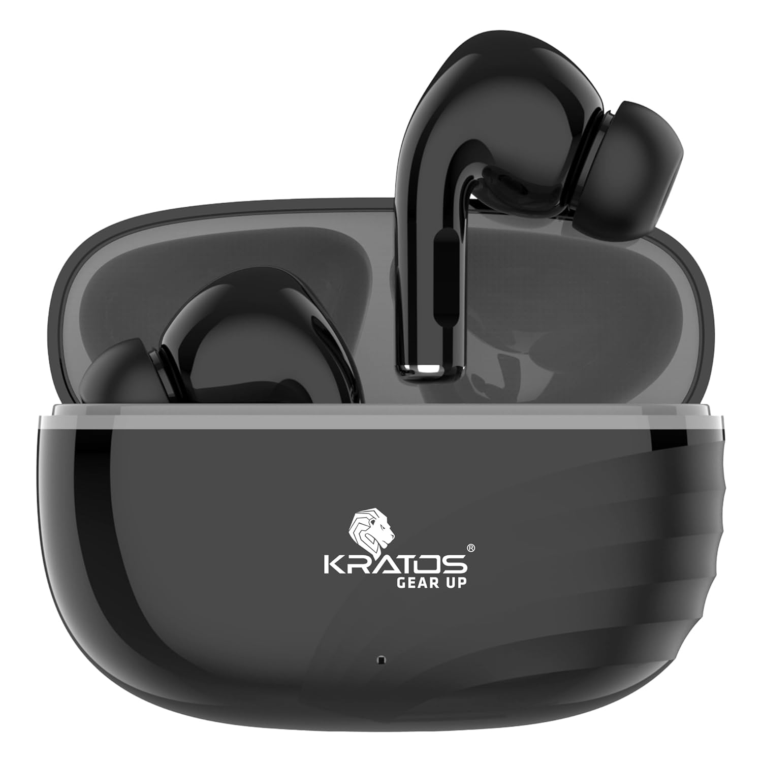 Kratos TW01 Ear Buds Wireless with 30H Playtime with Touch Control, Noise Isolation & Clear Calls, Bluetooth Earbuds with Voice Assistant, Bluetooth V 5.3 & with Type C Fast Charging,TWS Earphones