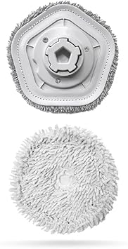 TEidea Robot Vacuum Cleaner Accessories Mop Mat Compatible for Dream Bot W10 W10 Pro Vacuum Self-Cleaning and Mop Cloth Replacement Parts (Color : As Shown k)