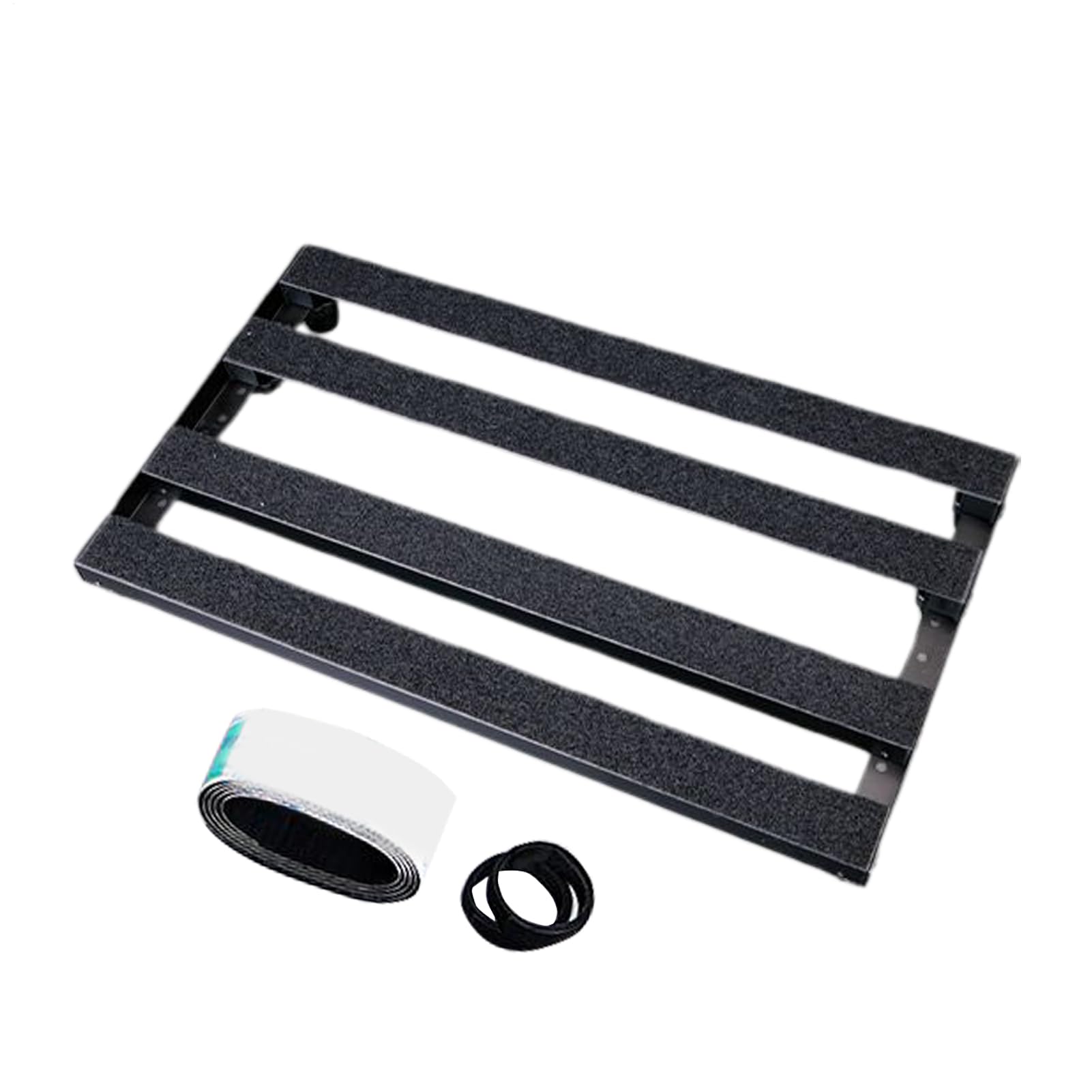 Pedalboard Chitarra Compatto Strumentali Musicali Precisi e Robusti | Pedaliera Organizzacavi da Chitarra Per palco, studio, amanti della musica, musicisti, professionisti, principianti