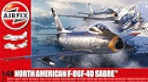 North American F-86F-40 Sabre 1:48 Military Aviation Plastic Model Kit A08110