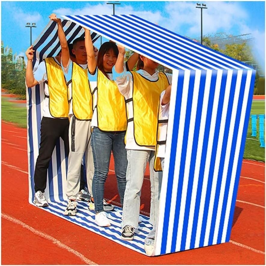Jeu de travail d'équipe tapis de course résistant pour grand groupe