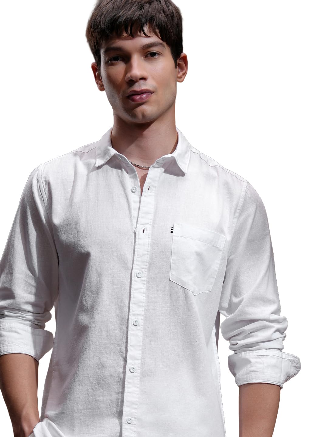 highlander Men's Slim Fit Full Sleeves Shirt | Sharp & Tailored | A Polished Look with Subtle Charm-picture-28