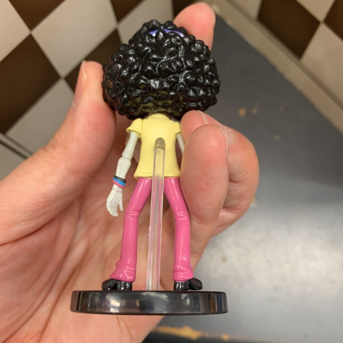 ワンピース Strong World ワーコレ ブルック フィギュア ワンピース 組立式劇場版ワールドコレクタブルフィギュア