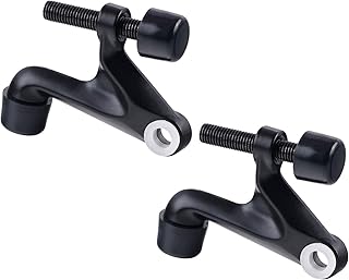 Triumph Hardware 2 Pack Hinge Pin Door Stopper,Adjustable Heavy Duty Door Stopper 2-3/8