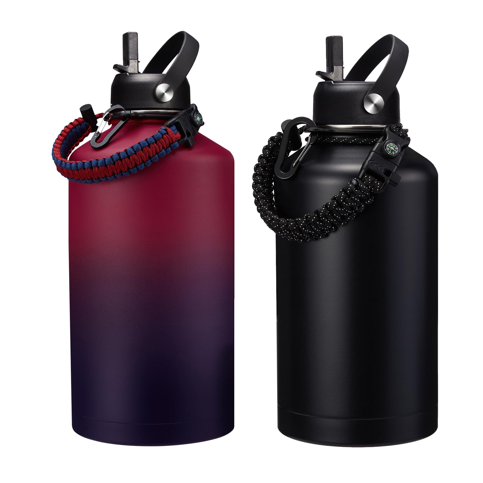 Amazon.com: Gallon Stainless Steel Water Bottle and 64OZ Insulated