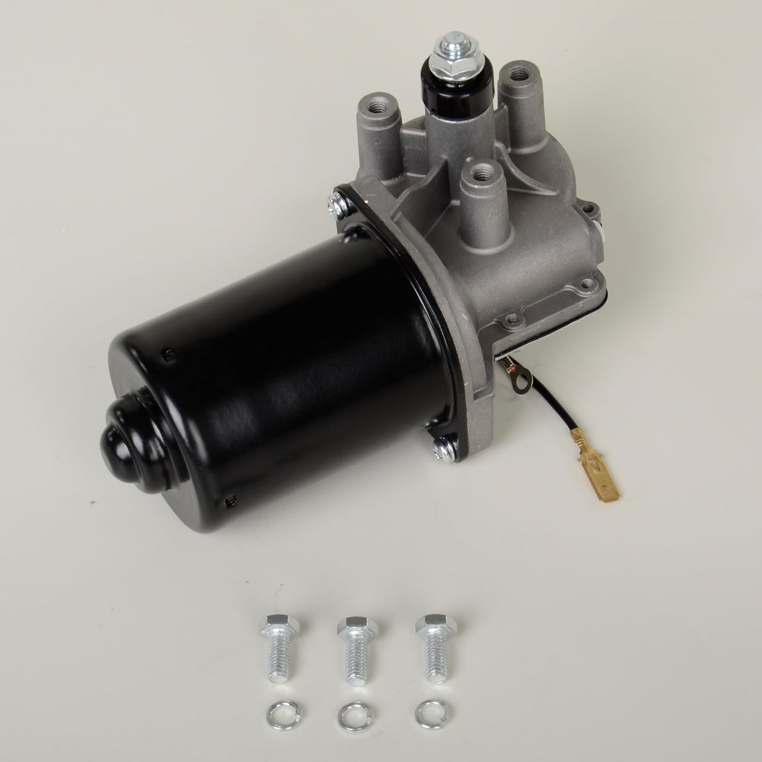 New Front Windshield Wiper Motor 55076549AG Compatible with Dodge Ram 1500 1998-2002, Ram 2500 3500 4000 2000-2002 Replace OE 55076549AF, 55076549AH, WPM3024, 85-3024, 40-3024, 4 Pin
